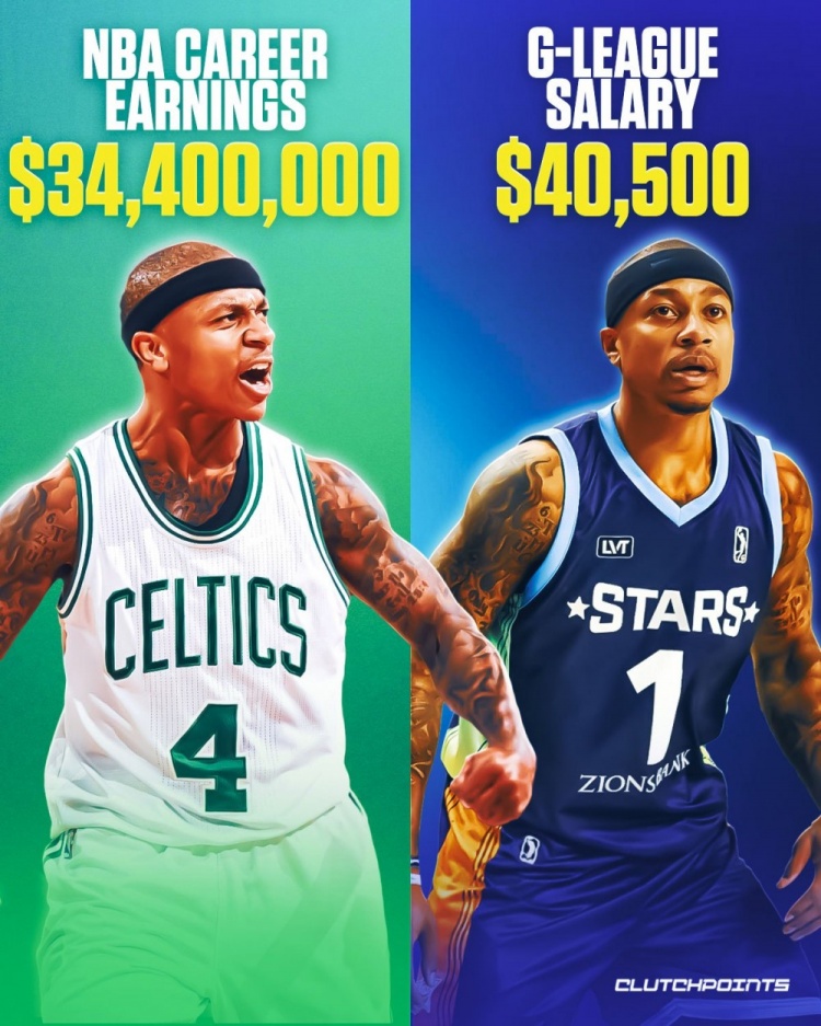 曾拒7000萬合同！小托馬斯G聯(lián)賽薪水4.05萬 NBA生涯共掙3440萬