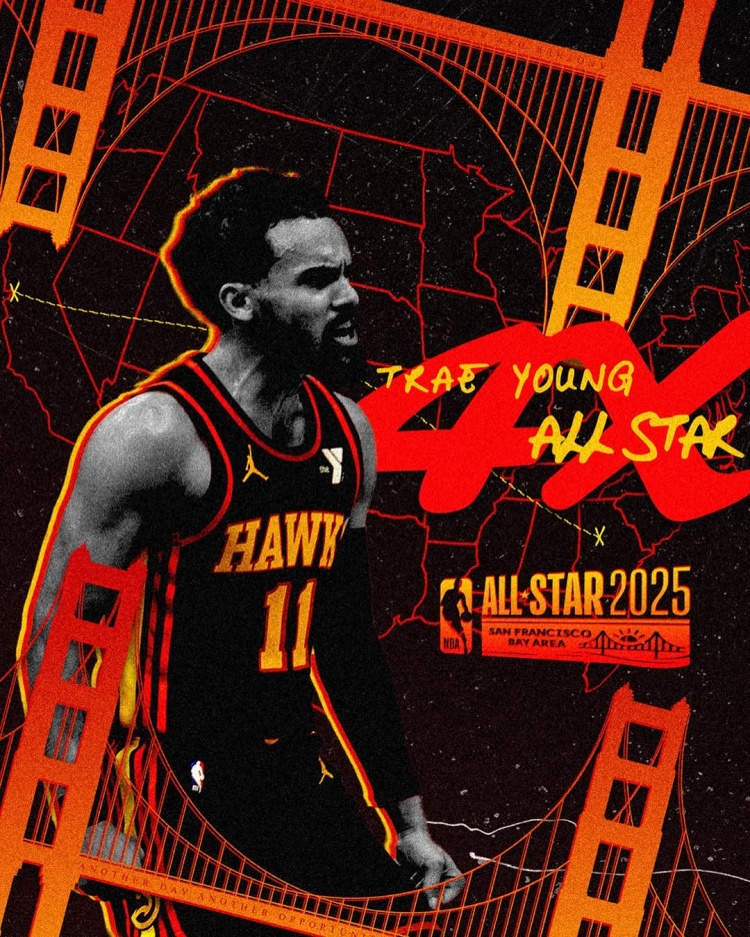  遞補入選全明星陣容！特雷-楊：生活中有些事比自己重要 4次啦
