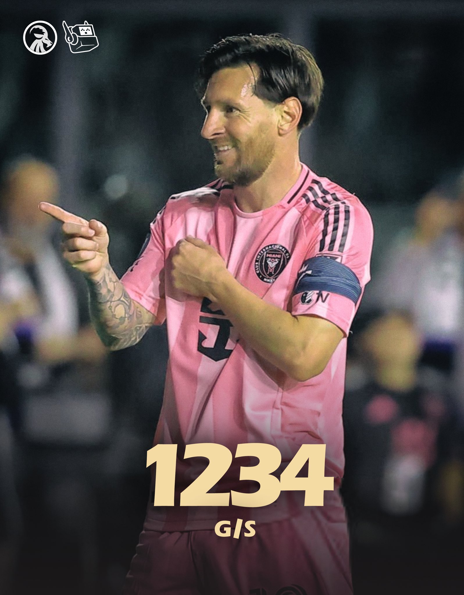  回歸即進球！37歲梅西生涯目前853球381助，參與進球數(shù)1234球！