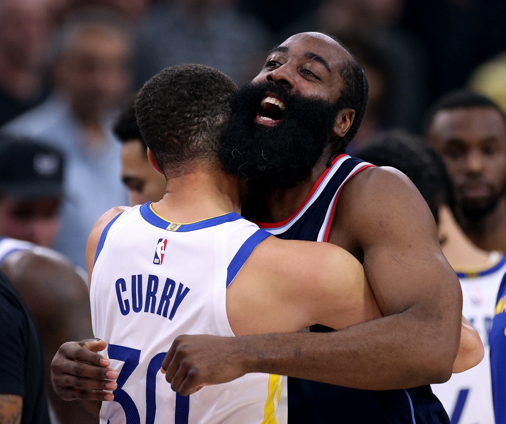  諸神黃昏！庫(kù)里哈登先后50+ NBA歷史首次兩名35歲以上球員轟50+！