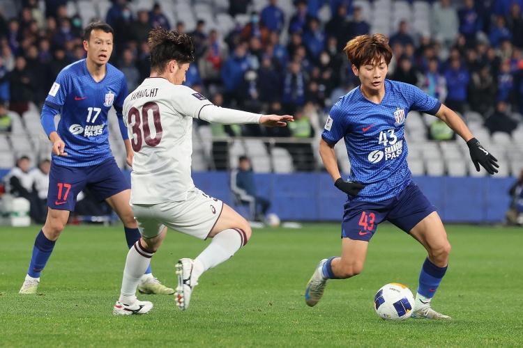  4勝4平！申花亞冠主場面對日本球隊保持不敗